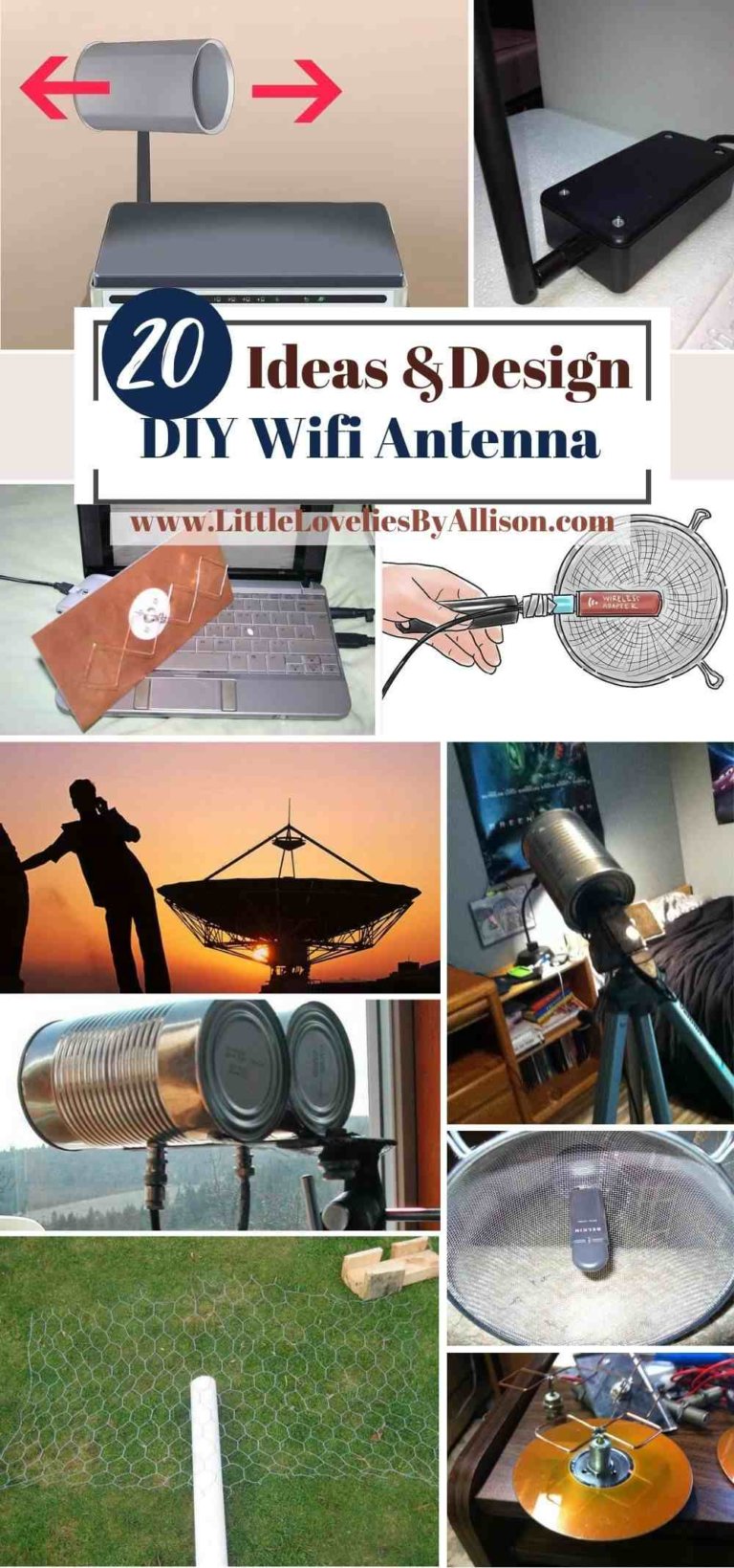 20 DIY Wifi Antenna Ideas For Steady Network Supply